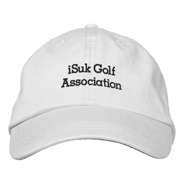 iSuk Golf Association Hat (Front)