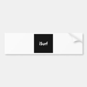 iSurf Bumper Sticker