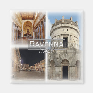 IT1499 Europe, Italy, Ravenna, fridge Magnet