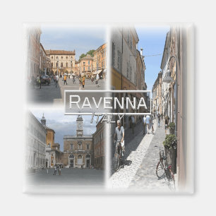IT1500 Europe, Italy, Ravenna, fridge Magnet