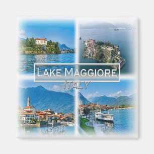 IT3259 Europe, Italy, Lake Maggiore, fridge Magnet