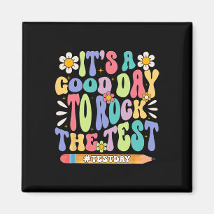 It#39;s A Good Day To Rock The Test Groovy Testing Magnet