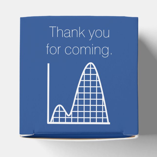 It Adds Up in Blue Favour Box (Top)