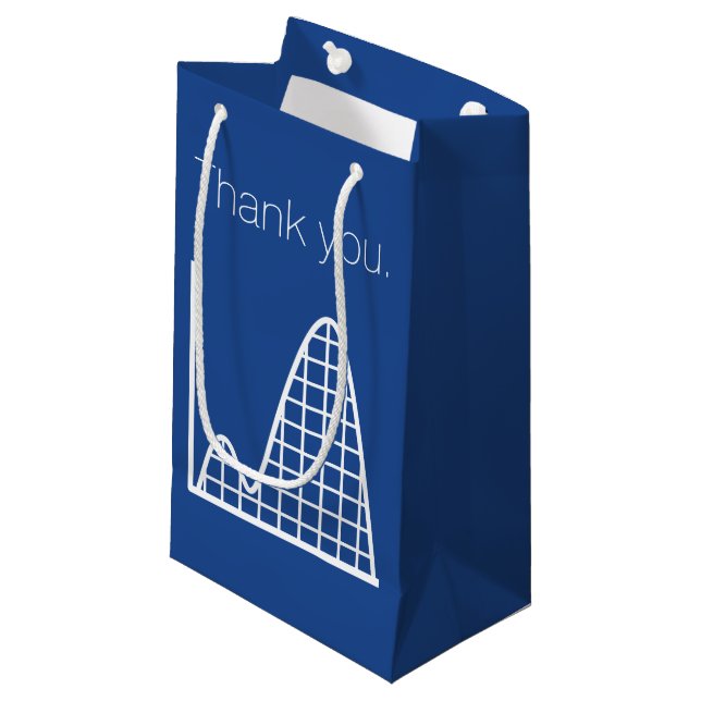 It Adds Up in Blue Gift Bag (Front Angled)