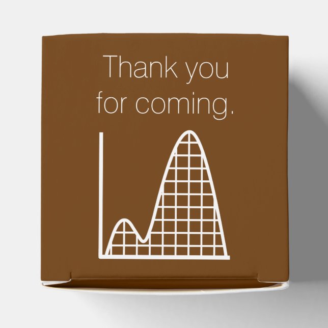 It Adds Up in Chocolate Favour Box (Top)