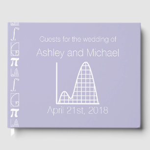 It Adds Up in Lavender Guest Book