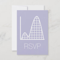 It Adds Up in Lavender RSVP Card