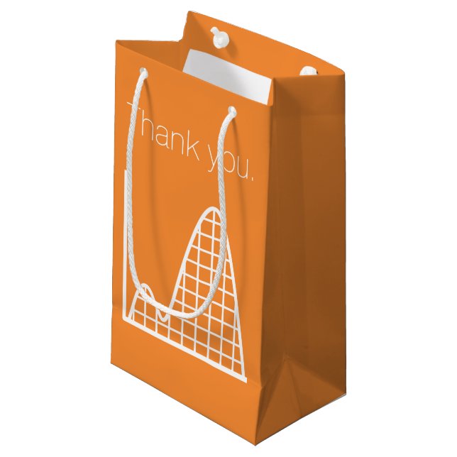 It Adds Up in Orange Gift Bag (Front Angled)