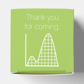 It Adds Up in Peridot Favour Box