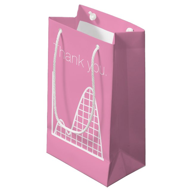 It Adds Up in Petal Pink Gift Bag (Front Angled)