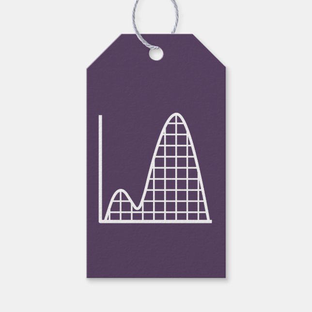 It Adds Up in Purple Gift Tag (Front)