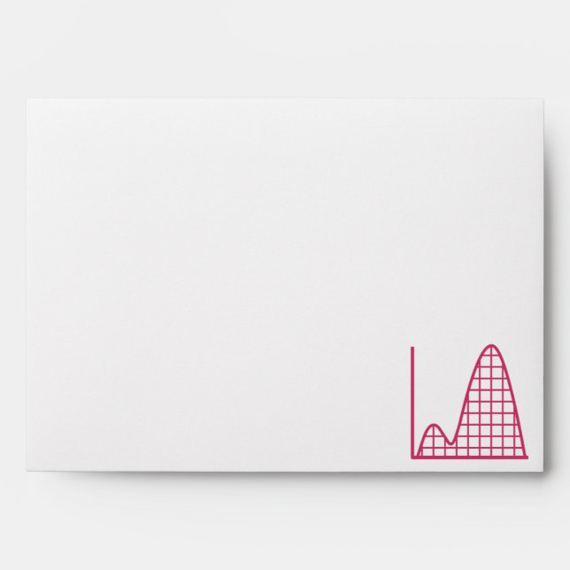 It Adds Up in Raspberry Envelopes (Front)