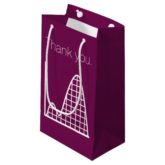 It Adds Up in Wine Gift Bag (Front Angled)