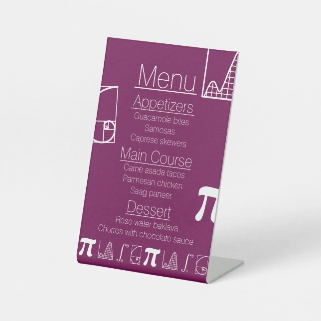 It Adds Up in Wine Pedestal Sign (Front)