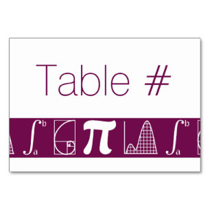 It Adds Up in Wine Table Card