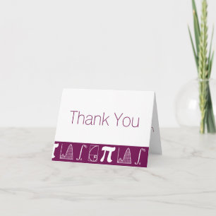 It Adds Up in Wine Thank You Card