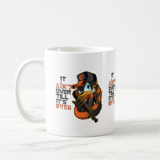 It Ain't Over Till It's Over Baseball Motivation Coffee Mug