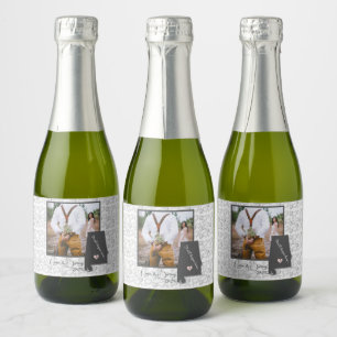 It all Began Here, Alabama Photo Personalise Sparkling Wine Label