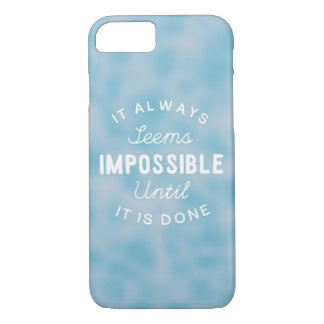 It Always Seems Impossible Case-Mate iPhone Case