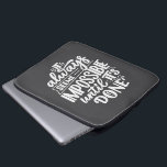 It always seems impossible until done Inspiration Laptop Sleeve<br><div class="desc">If you’re looking for a fun gift ideas for a family member or friend that he or she will actually use and enjoy for years to come, then your search is over. You’ve found the perfect present, and it’s this fantastic awesome laptop sleeve! Your family or friend will be thrilled...</div>