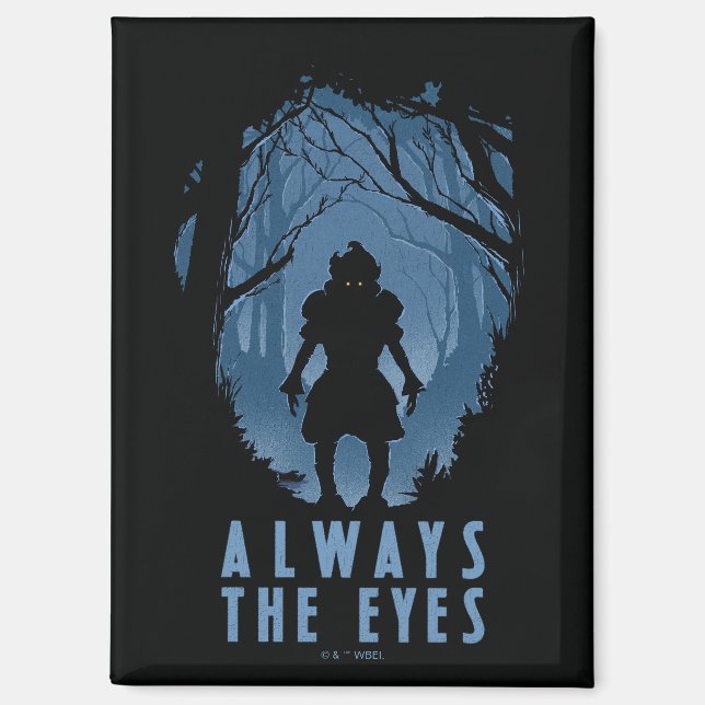IT Always The Eyes Forest Silhouette Magnet (Front)