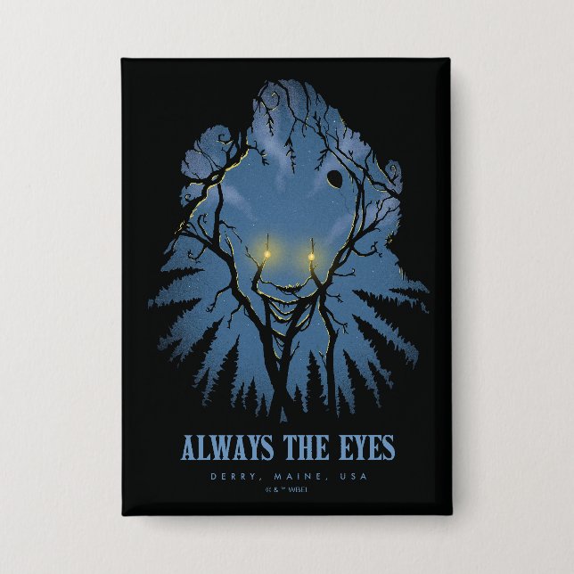 IT Always The Eyes Pareidolic Tree Tops (Front)