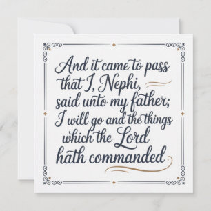 : It Came to Pass Holiday Card