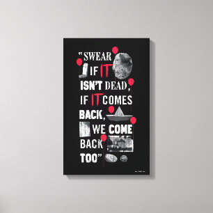 It Chapter 2 Editorial Graphic Canvas Print