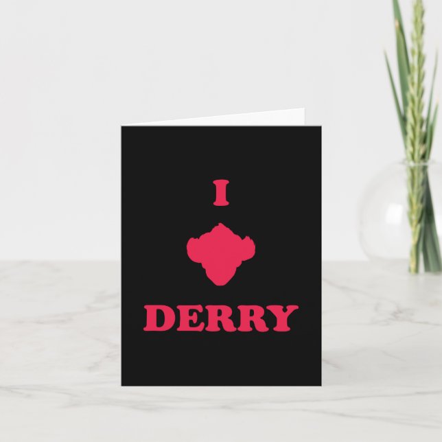 It Chapter 2 | I Love Derry Note Card (Front)