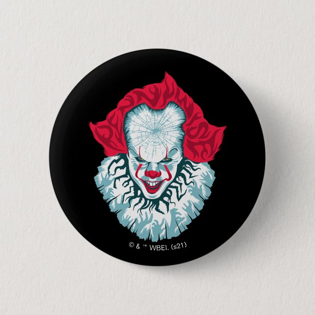 It Chapter 2 | Pennywise 6 Cm Round Badge (Front)
