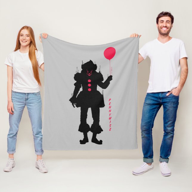 It Chapter 2 | Pennywise Silhouette Fleece Blanket (In Situ)