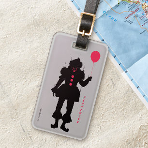 It Chapter 2   Pennywise Silhouette Luggage Tag