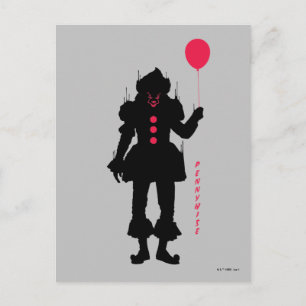 It Chapter 2 Pennywise Silhouette Postcard