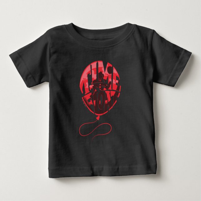 It Chapter 2 | Time to Float Balloon Graphic Baby T-Shirt (Front)
