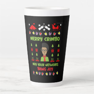 IT Computer Department Geek Xmas Latte Mug