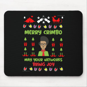 IT Computer Department Geek Xmas Mouse Pad