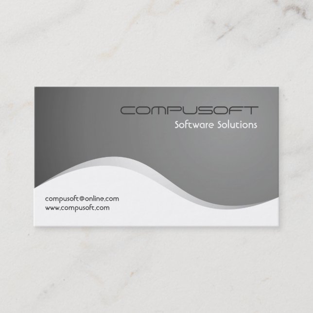 IT Consultant - Business Cards (Front)