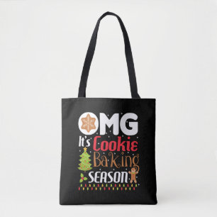 It Cookie Baking Christmas Season Funny Tote Bag