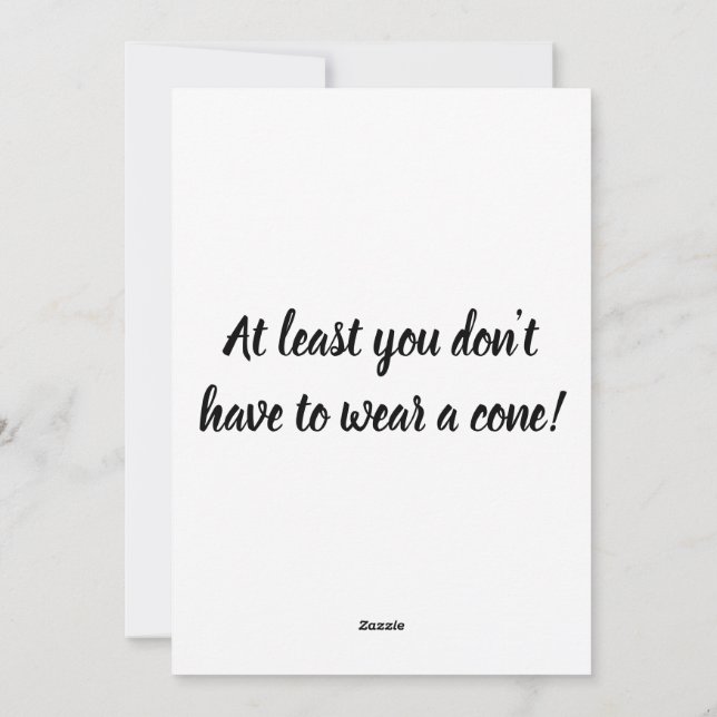 It could be worse at least you don't have to wear  holiday card (Back)