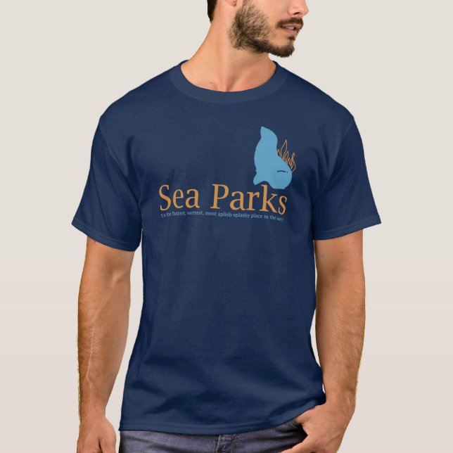 IT Crowd Sea Parks T-Shirt (Front)