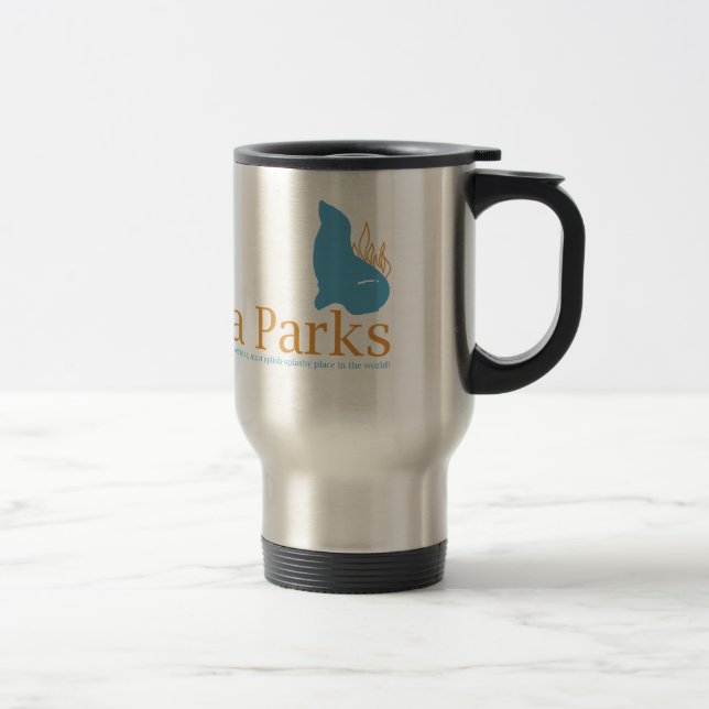 IT Crowd Sea Parks Travel Mug (Right)