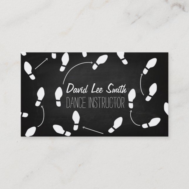 It dances Instructional Business Card (Front)