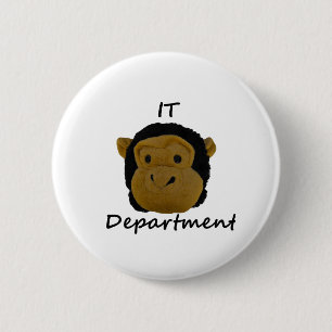 It Department 6 Cm Round Badge