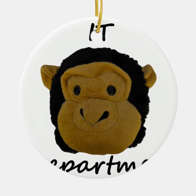 It Department Ceramic Tree Decoration (Front)