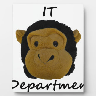 It Department Plaque