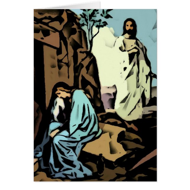 It does not cry, the tomb is empty (Front)