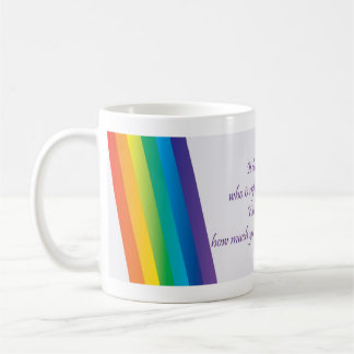 It doesn’t matter who is right or who is wrong coffee mug
