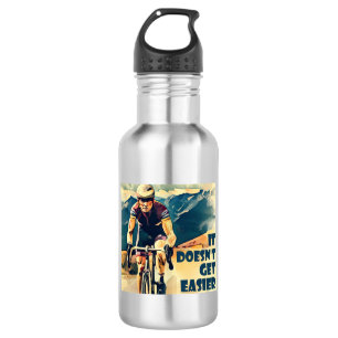 It Doesn't Get Easier Cycling 532 Ml Water Bottle
