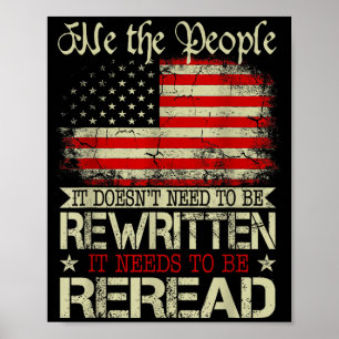 It Doesn't Need To Be Rewritten It Needs To Be Rer Poster