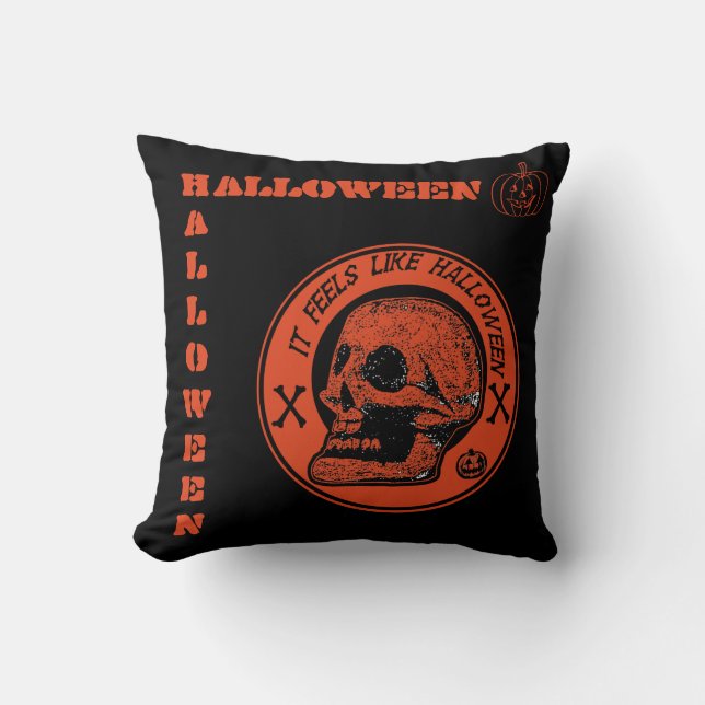 It Feels Like Halloween Cushion (Front)